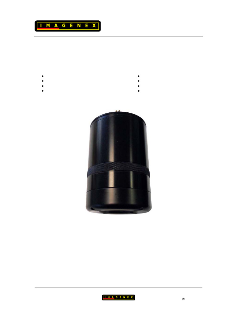 Imagenex Model 862 Analog Altimeter | PDF | Electronics | Electrical ...