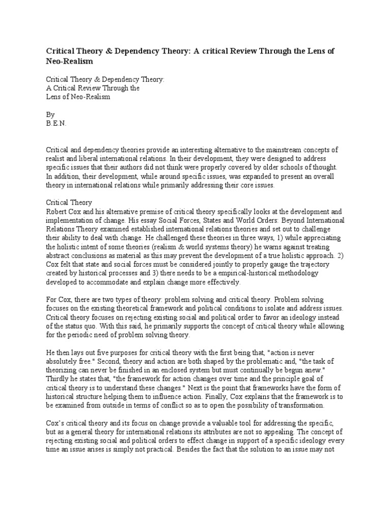 WHAT IS CRITICAL INTERNATIONAL RELATIONS THEORY visual data 7