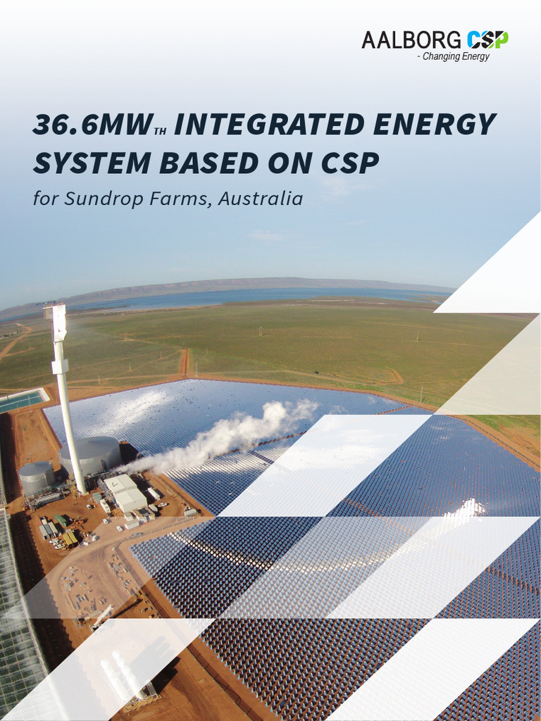 CSP-Based Energy System for Agriculture | PDF | Sustainable ...