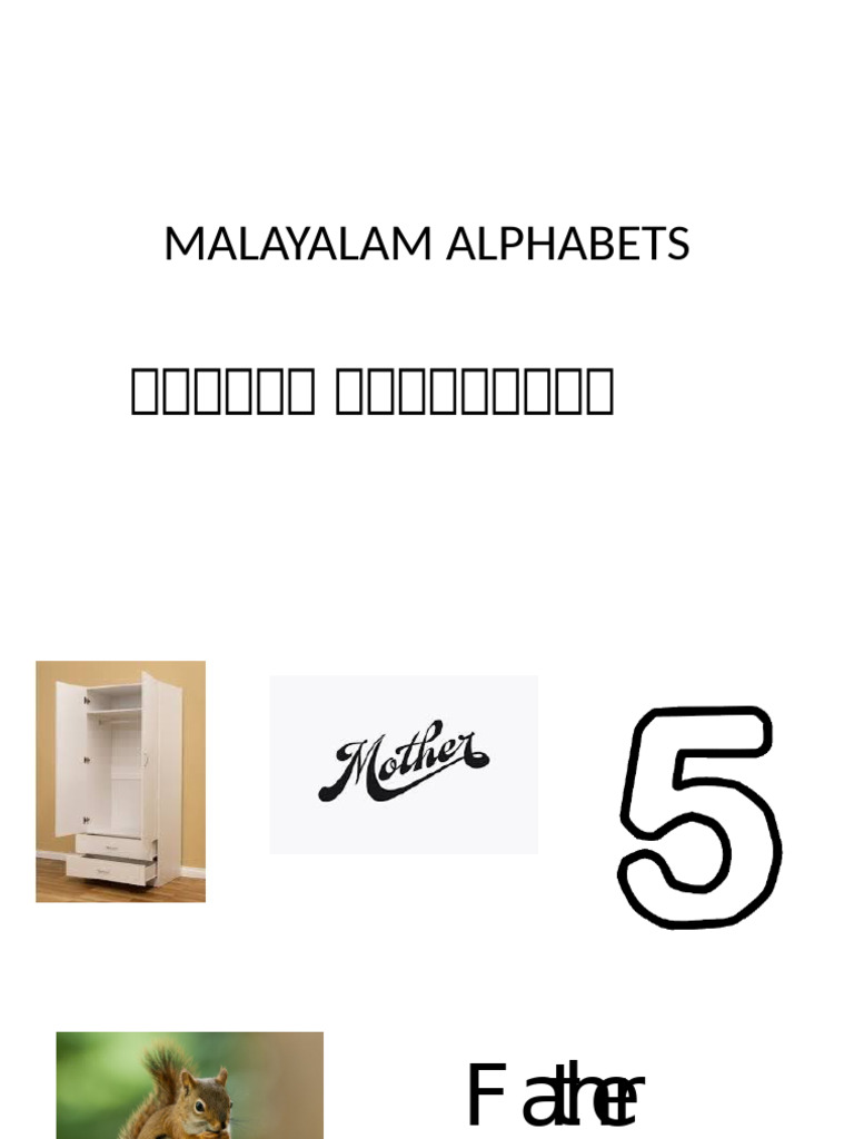 MALAYALAM LANGUAGE ALPHABET TRANSLATOR visual data 4