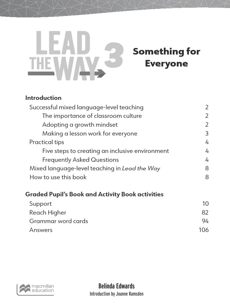 Inclusive Strategies for Mixed Language Teaching | PDF | Learning ...
