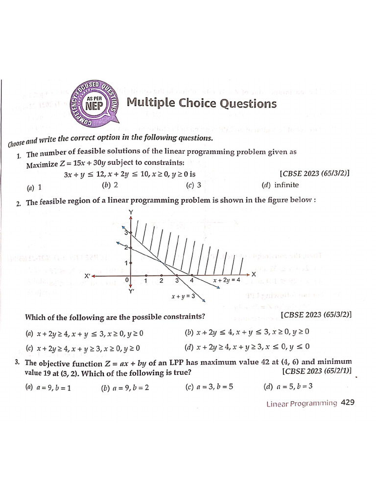 LPP worksheet 20Qsn | PDF