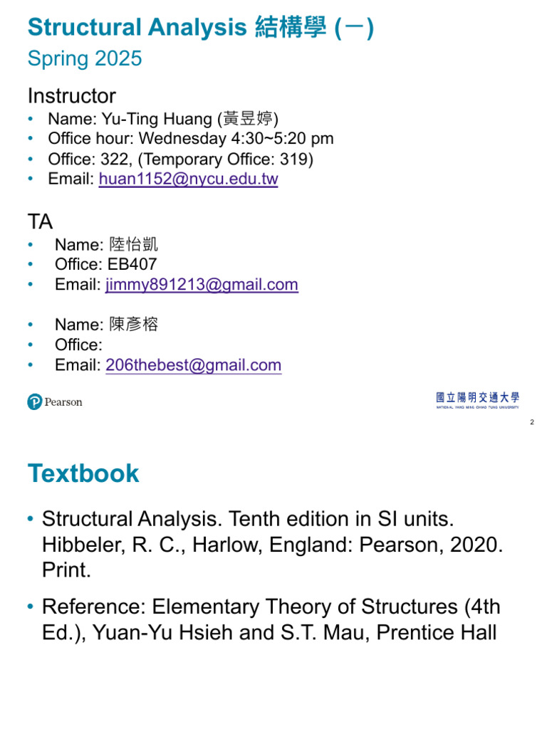 Ch01 - Types of Structures and Loads - Sping - 2025 | PDF | Truss ...