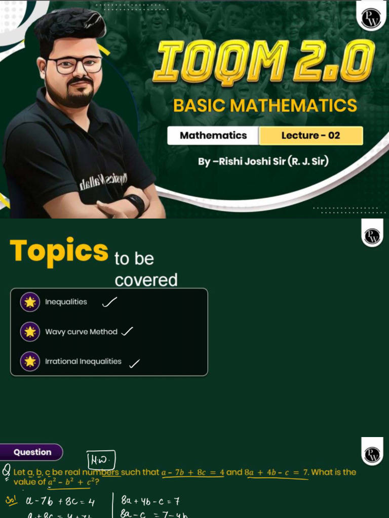 68012b54fcf1c2a6e0d77fe0 - ## - Basic Mathematics 02 Class Notes | PDF