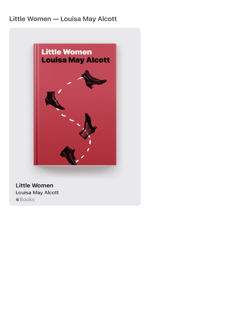 Little Women - Louisa May Alcott | PDF
