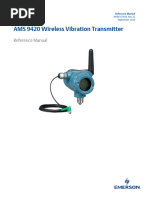 AMS Wireless Vibration Monitor Guide | PDF | Menu (Computing) | Computer  Network