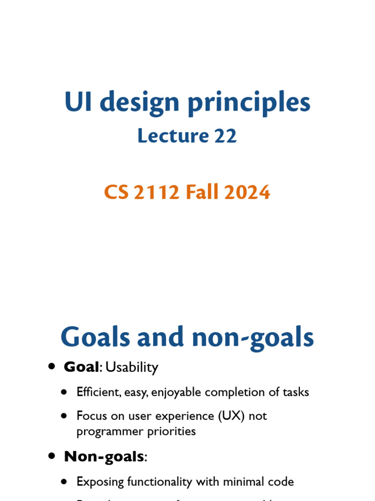 Essential UI Design Principles for UX | PDF | User Interface | Usability