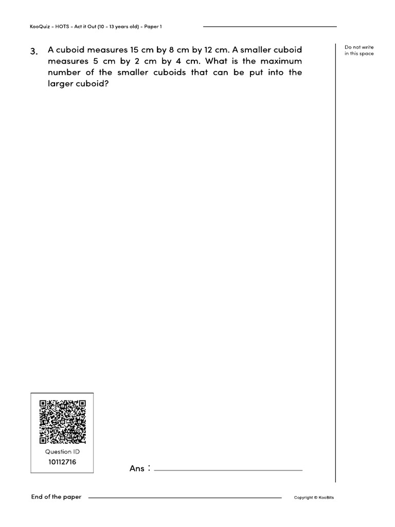 Class 5 Maths Pattern Completion | PDF