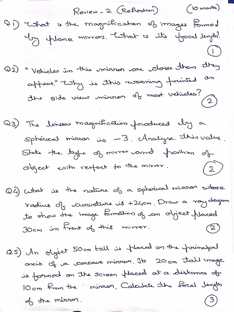 Review Relection 2 | PDF