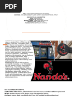Nando's Mission and Core Values | PDF