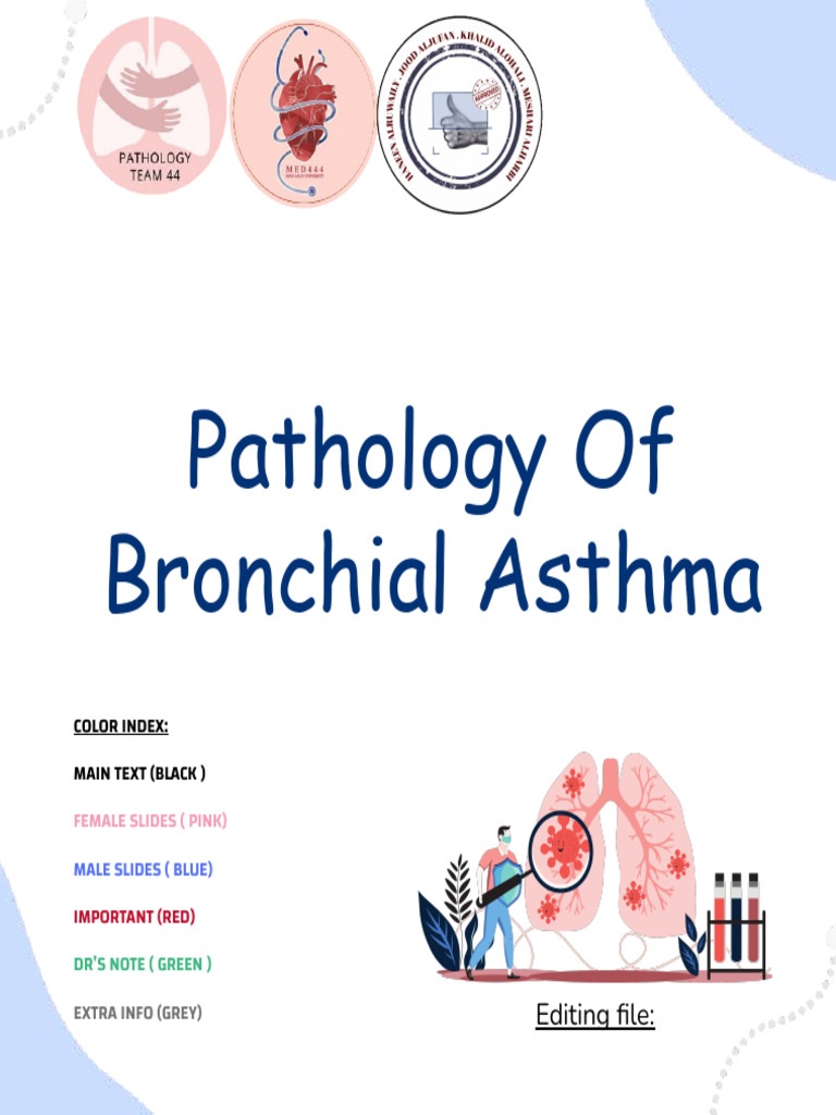 Pathology of Bronchial Asthma | PDF | Asthma | Lung