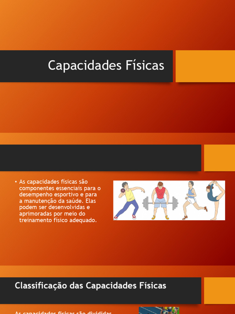 Capacidades Físicas e Treinamento Esportivo | PDF | Flexibilidade ...