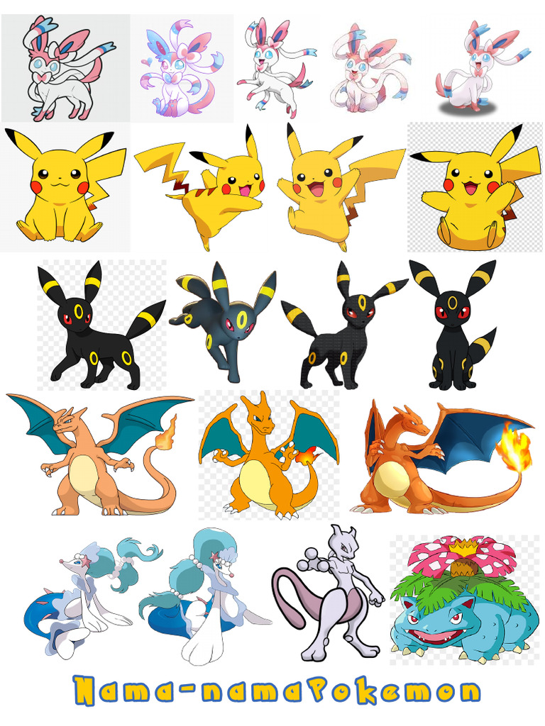Pokemon Stickers | PDF