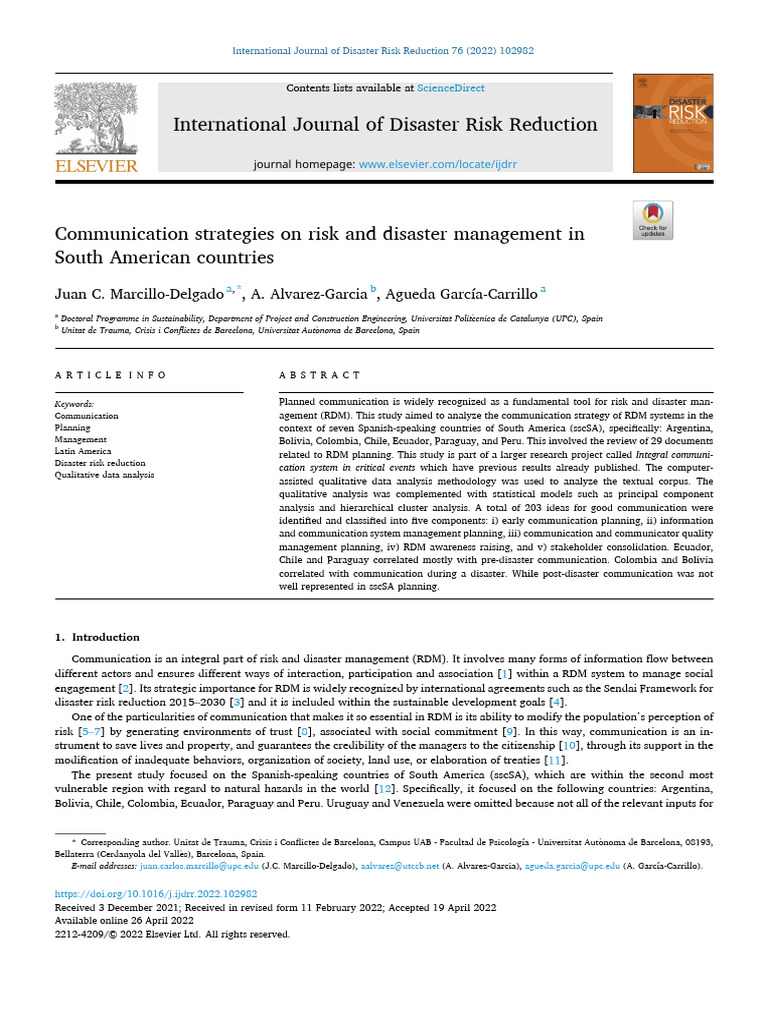 Communication Strategies in South America | PDF | Cluster Analysis ...