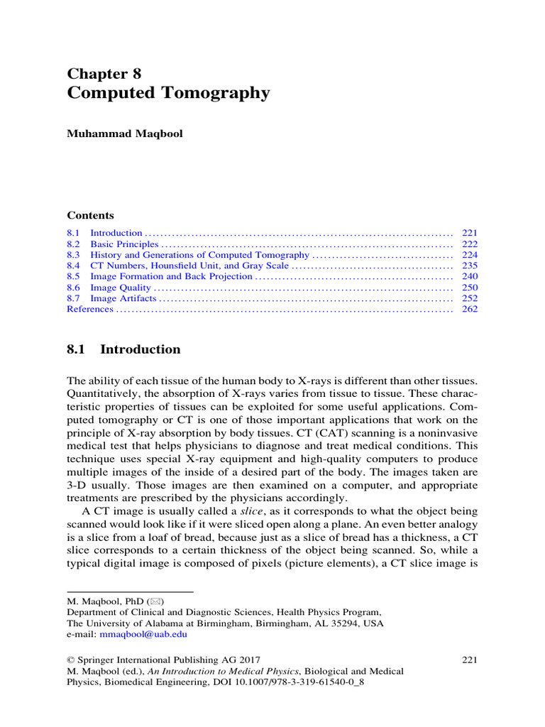 Understanding CT Imaging Principles | PDF | Ct Scan | X Ray