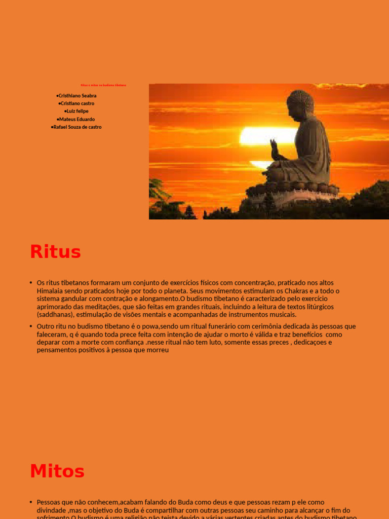 Ritus e Mitos No Budismo Tibetano | PDF