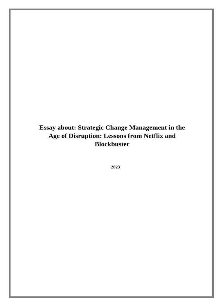 Change Managment Assignment | PDF | Change Management | Psychological ...