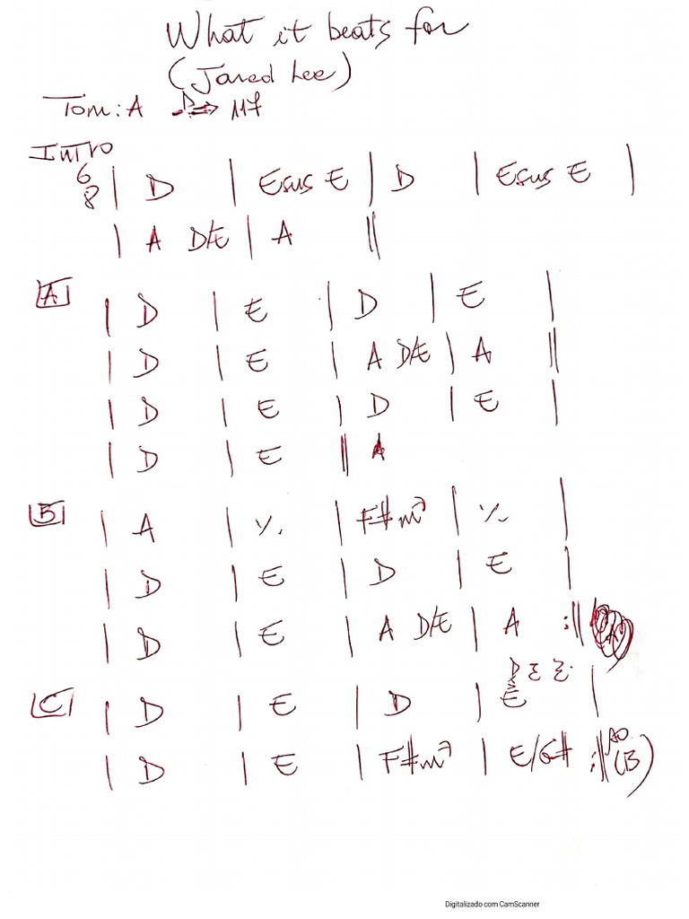 What It Beats For - Base A | PDF