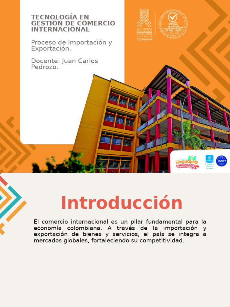 Proceso de Importación y Exportación en Colombia | PDF | El comercio ...