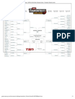 TSN - Tournament Challenge - ESPN's NCAA Men's Bracket Game - President Obama's Entry