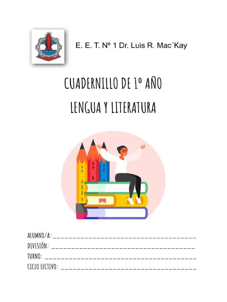 Cuadernillo de Lengua y Literatura 1º Año | PDF | Sílaba | Predicado ...
