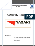 Rapport Sortie Yazaki