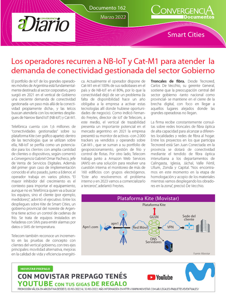 Conectividad IoT para Gobiernos en Argentina | PDF | Internet de las ...