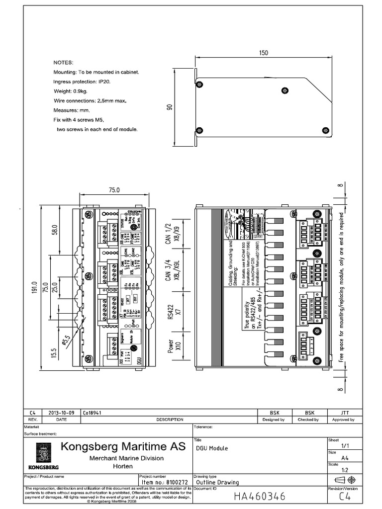 MJ WH 032 Dgu Module | PDF
