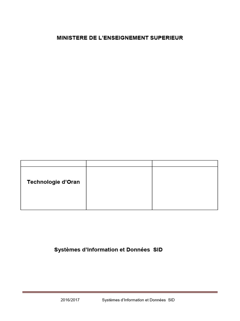 Master SID : Formation en Informatique | PDF | Analyse des données ...
