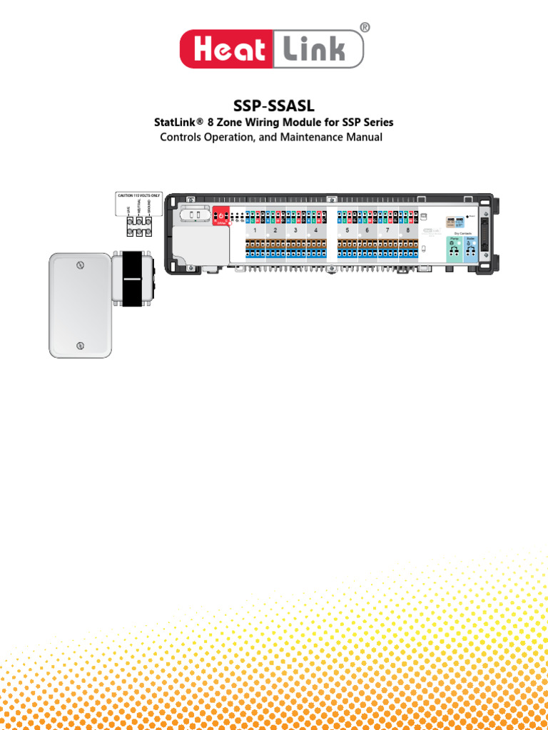 statlink_ssp_series | PDF | Thermostat | Fuse (Electrical)