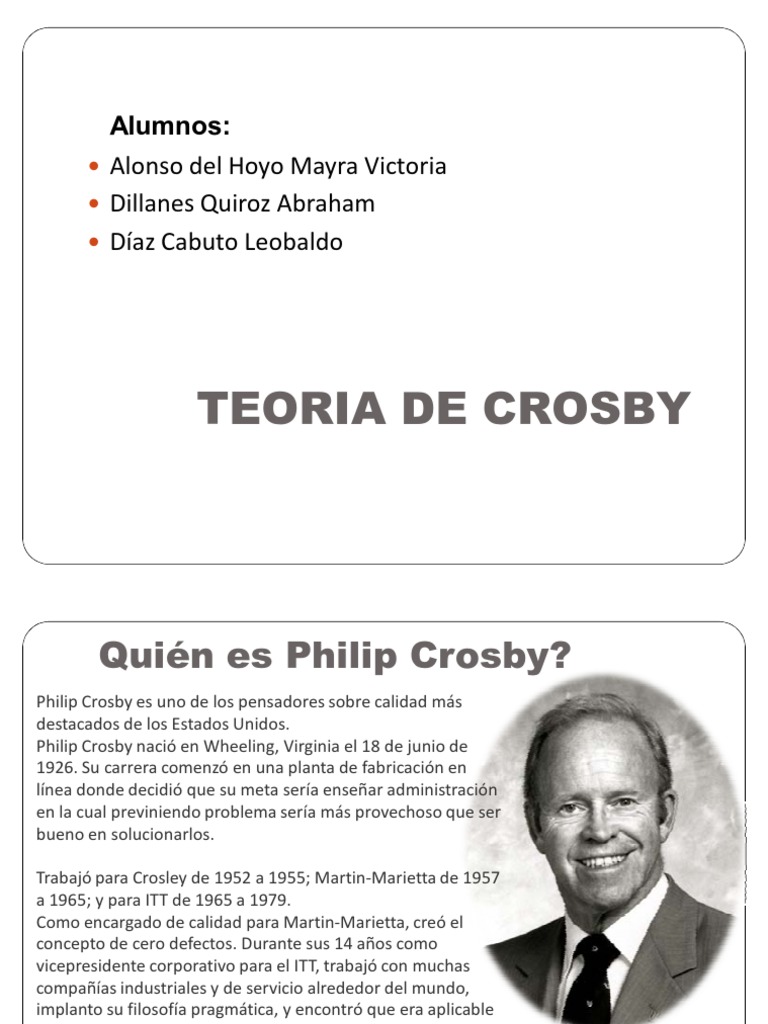 Teoria de crosby