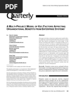 Download A Multi-Project Model of Key Factors Affecting Organizational Benefits From Enterprise Systems Seddon MISQ 2010 by Maura Atapattu SN85404768 doc pdf