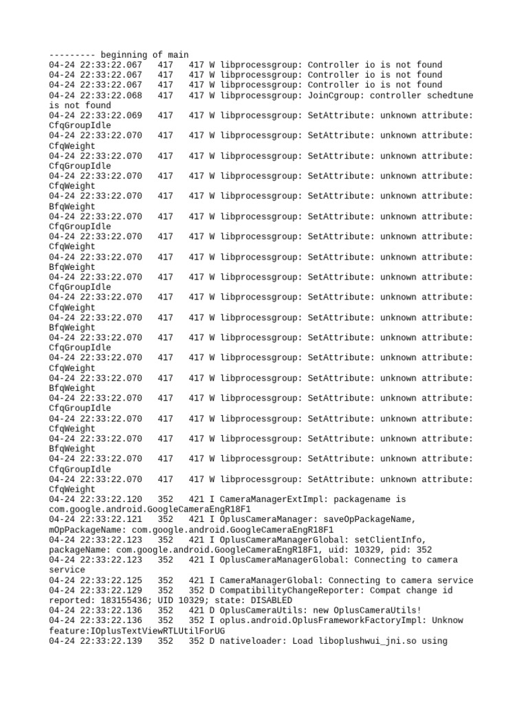 Android Camera and Audio Logs Analysis | PDF | Computing | Software