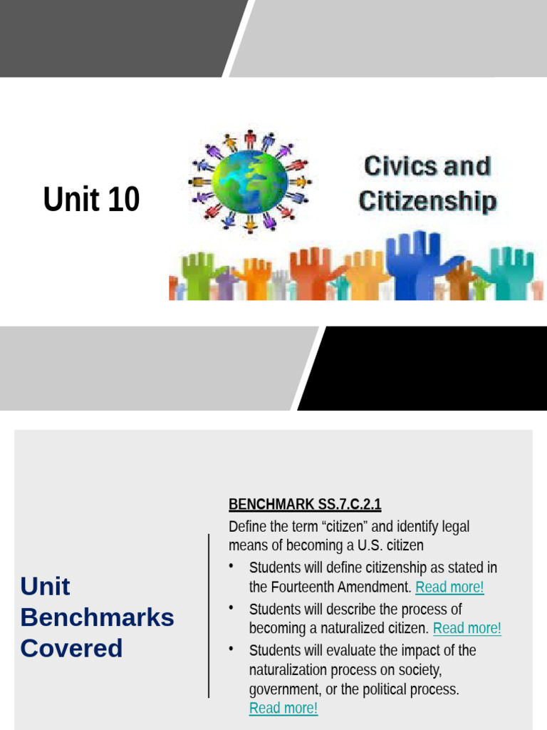 Understanding U.S. Citizenship and Naturalization | PDF | Citizenship ...