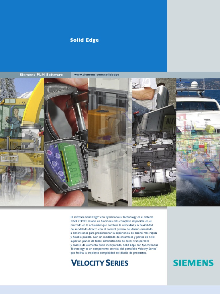Acerca de Solid EDGE | PDF | Software | Diseño