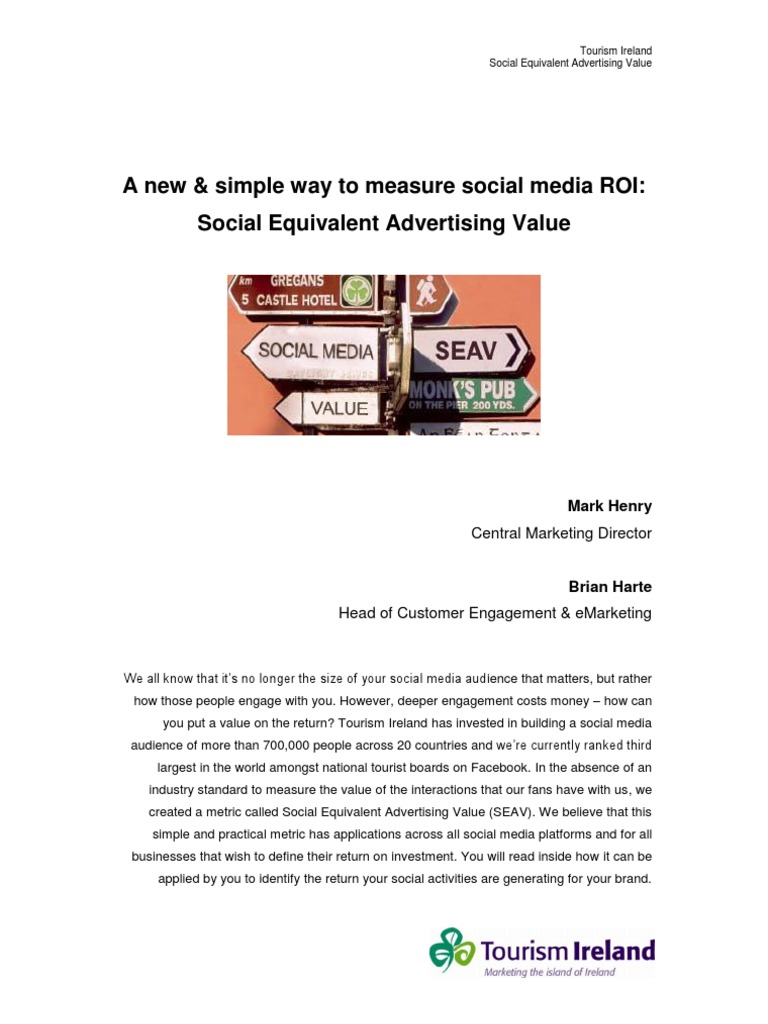 A new & simple way to measure social media Return on ...
