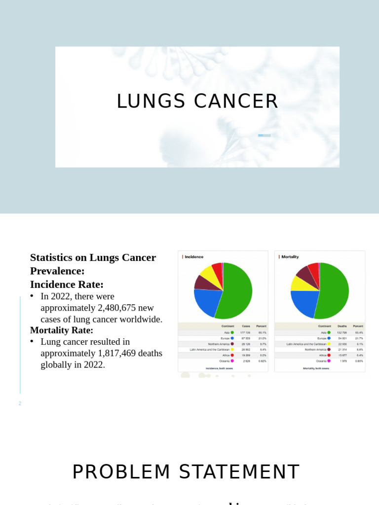 Lung Cancer | PDF