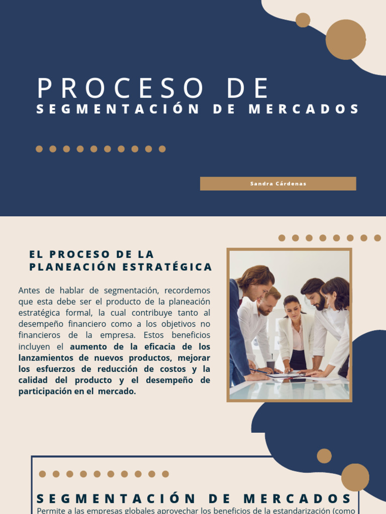 Segmentación de Mercados y Estrategias | PDF | Segmentación de mercado ...
