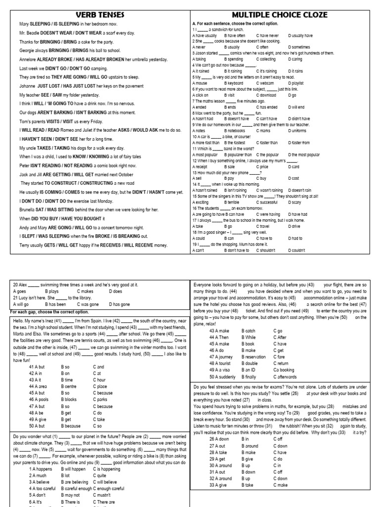 Understanding English Verb Tenses | PDF