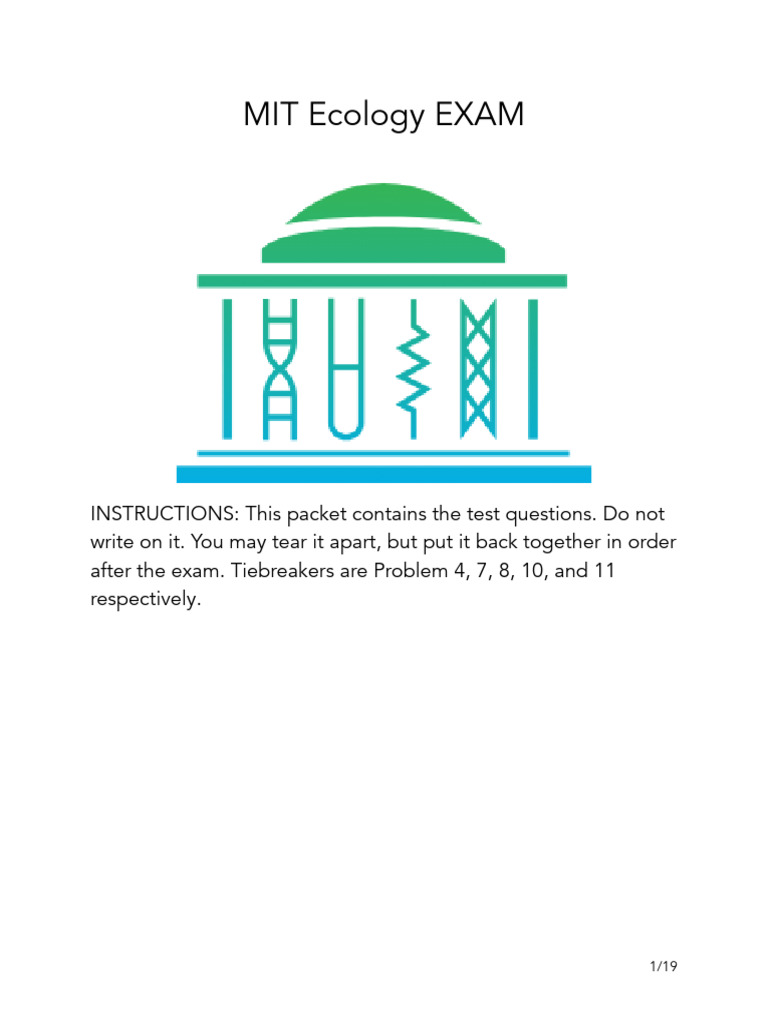 24-25 MIT Ecology Test 2 | PDF | Herbivore | Predation