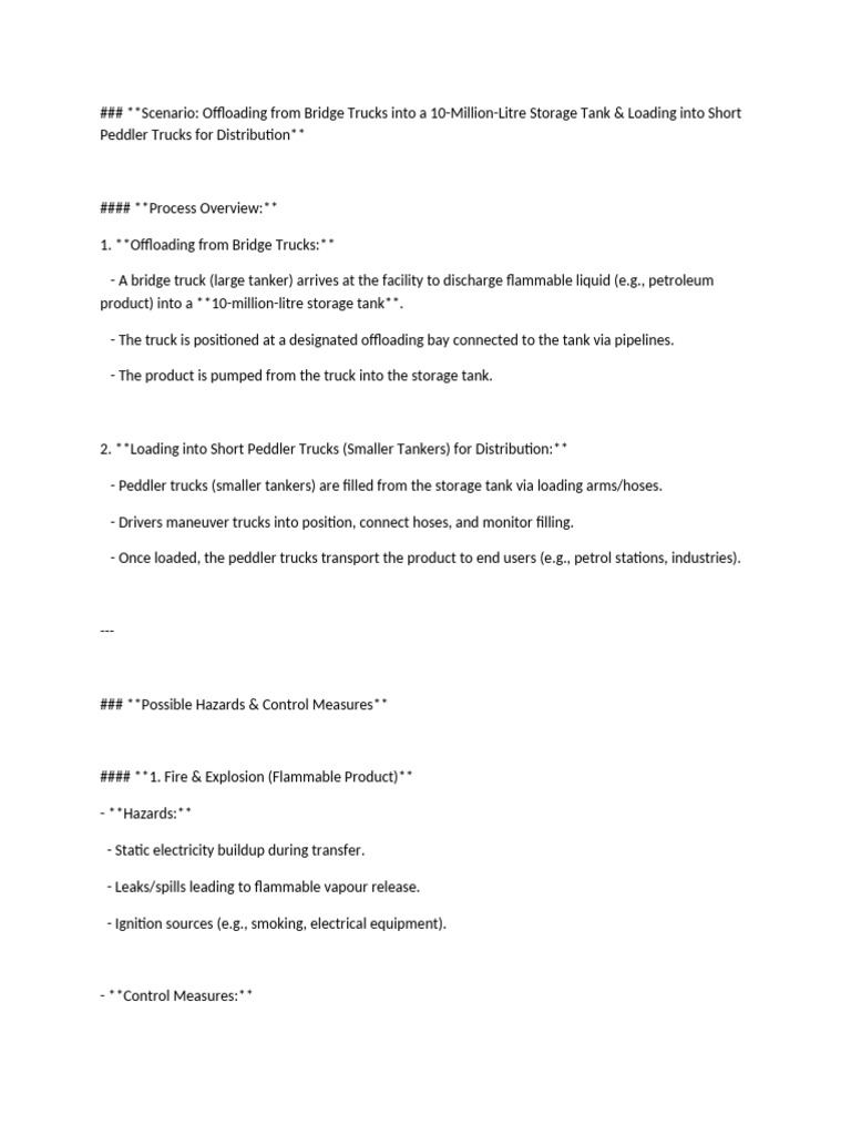 Scenario - Offlo-WPS Office | PDF | Oil Tanker | Safety