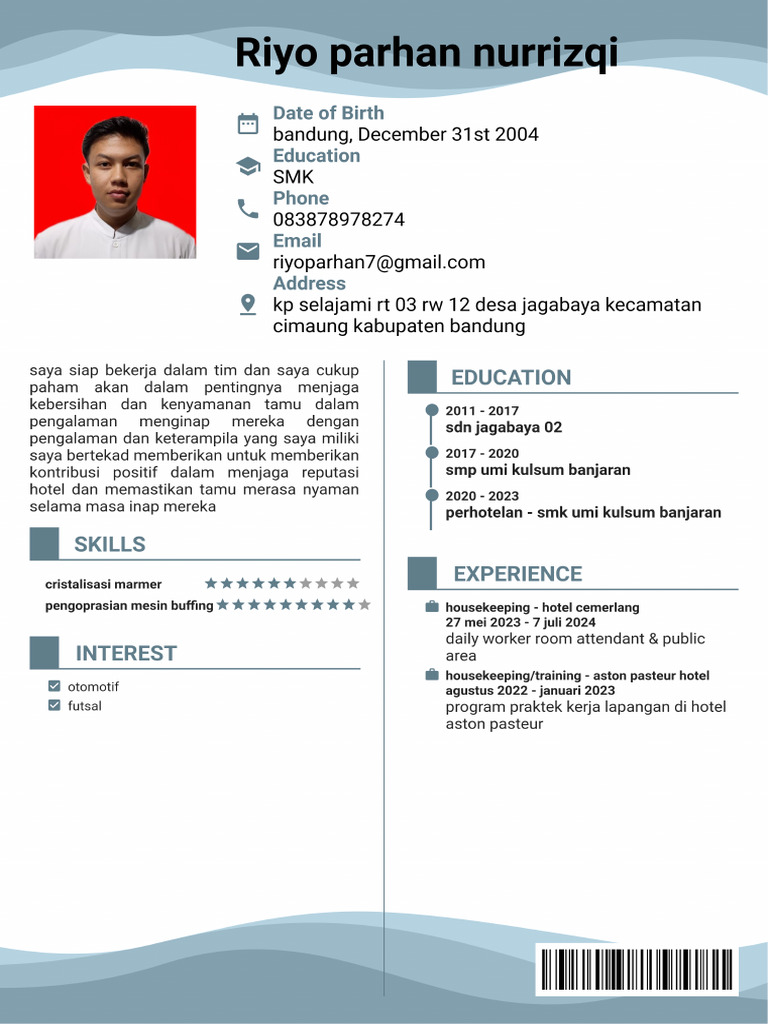 CV R | PDF