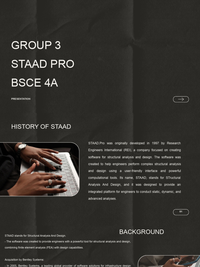 STAAD.Pro: History and Usage Guide | PDF | Structural Analysis ...