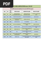 ICB 2025/26 Exam Timetable | PDF