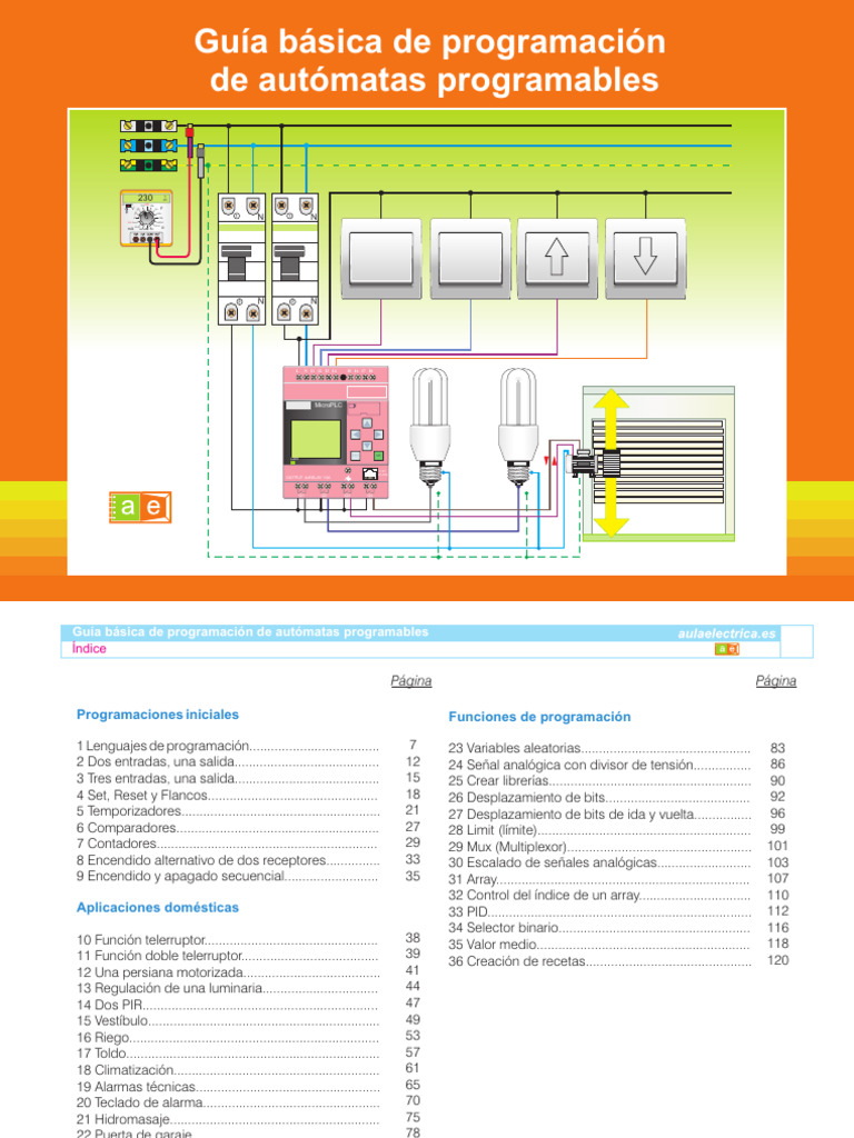 Guia Basica Programacion PLCs | PDF | Sensor | Ingeniería Informática