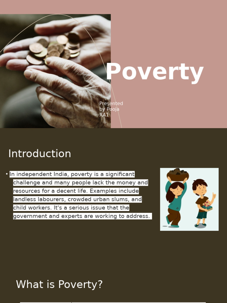 Understanding Poverty in India | PDF | Poverty | Poverty & Homelessness