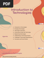 Introduction to Technology & Innovation | PDF