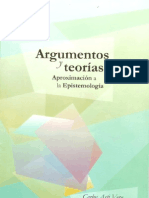 Argumentos y Teorías - Aproximación a la Epistemología