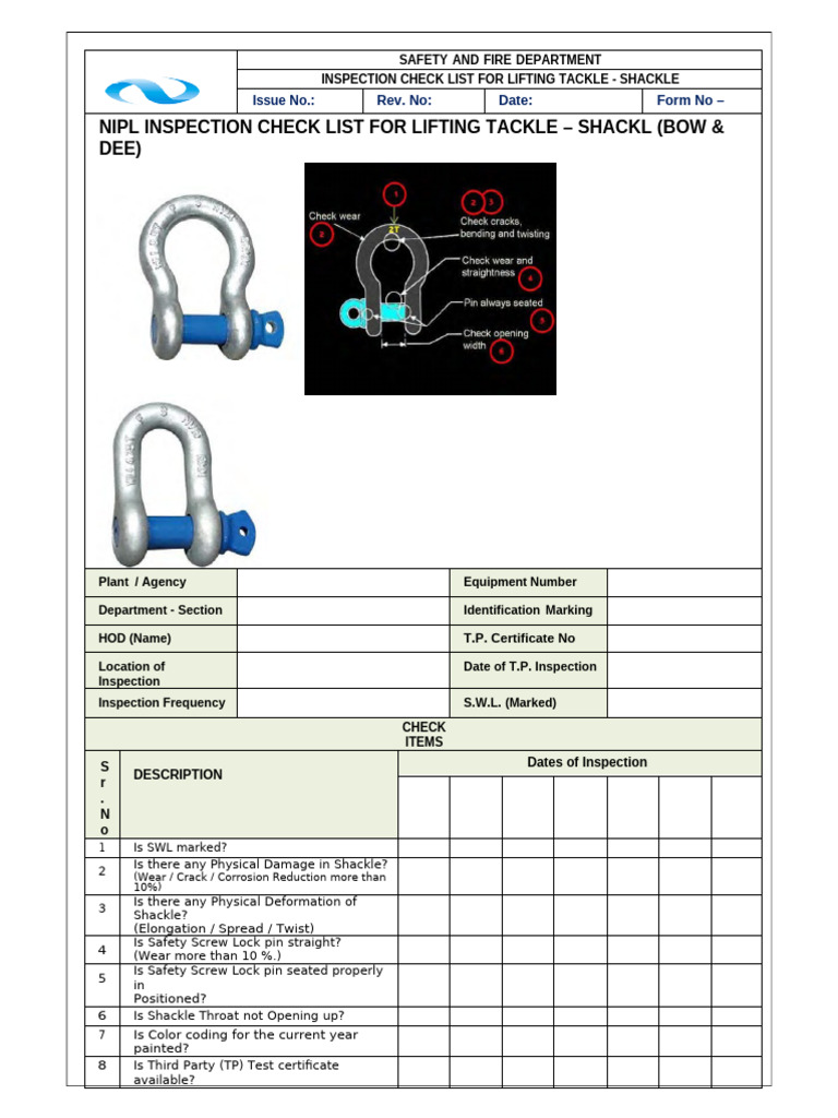 CCPL Checklist | PDF