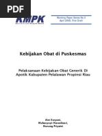 Download Kebijakan Obat Generik Di Apotek by Arrida Sani SN85415396 doc pdf